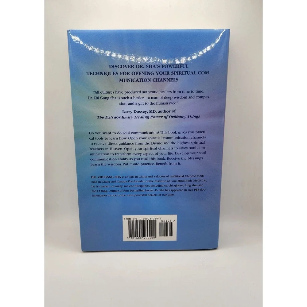 Soul Communication Dr Zhi Gang Sha Heavens Library First Edition Hardcover 2007